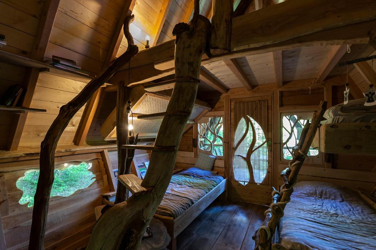 L'Arbre à Cabane Guyonvelle Exterior foto